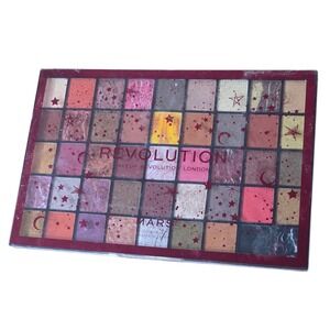 Makeup Revolution Mars Shadow Palette 45 Shades Matte Shimmer Marble Multi-Color